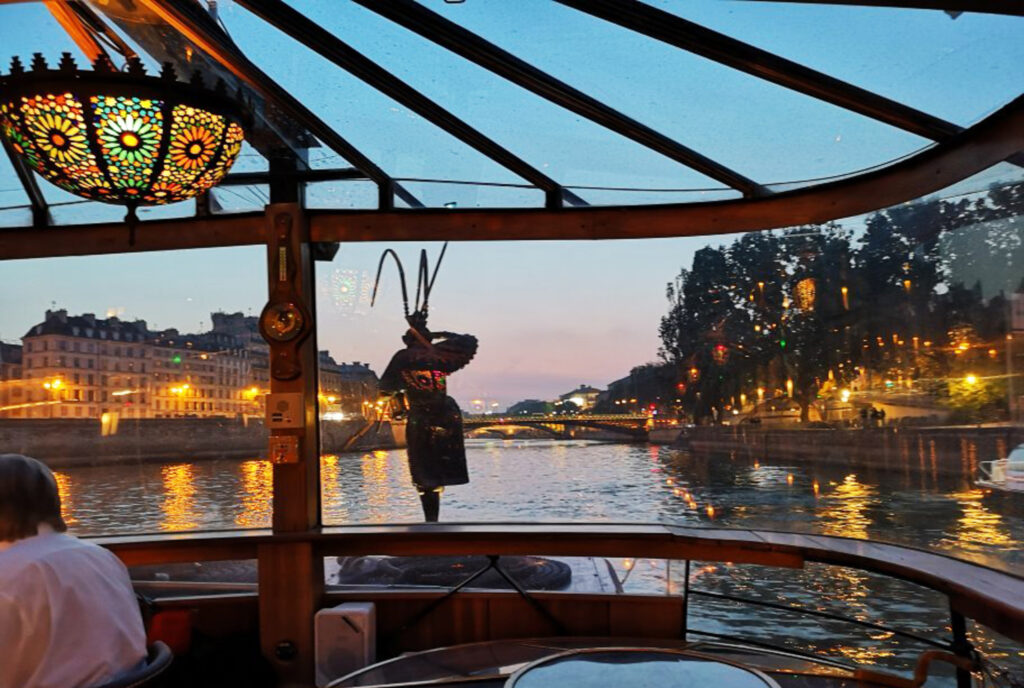 La véranda du Calife au coucher du soleil